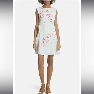 Ted Baker Cherry Blossom Dress with Bow detailing  | size 4 |